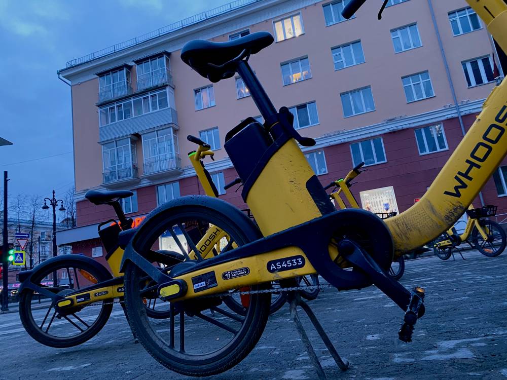 ​Мэрия Перми направит 368 тыс. рублей на вывоз электровелосипедов с городских улиц