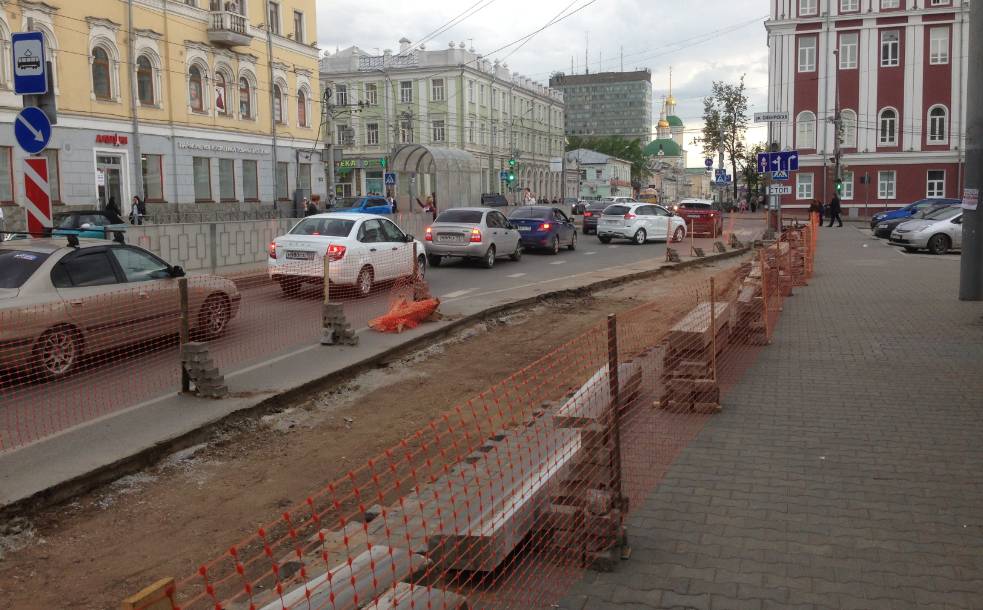 В Перми расширяют участок улицы Ленина