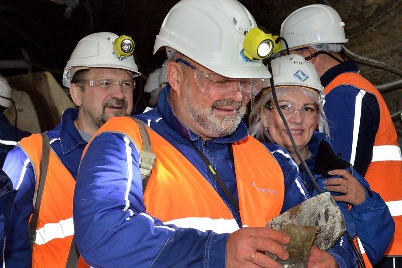 Участники съезда горнопромышленников России посетили «ЕвроХим-УКК»