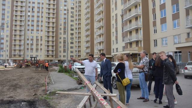 В Перми продолжается благоустройство дворов