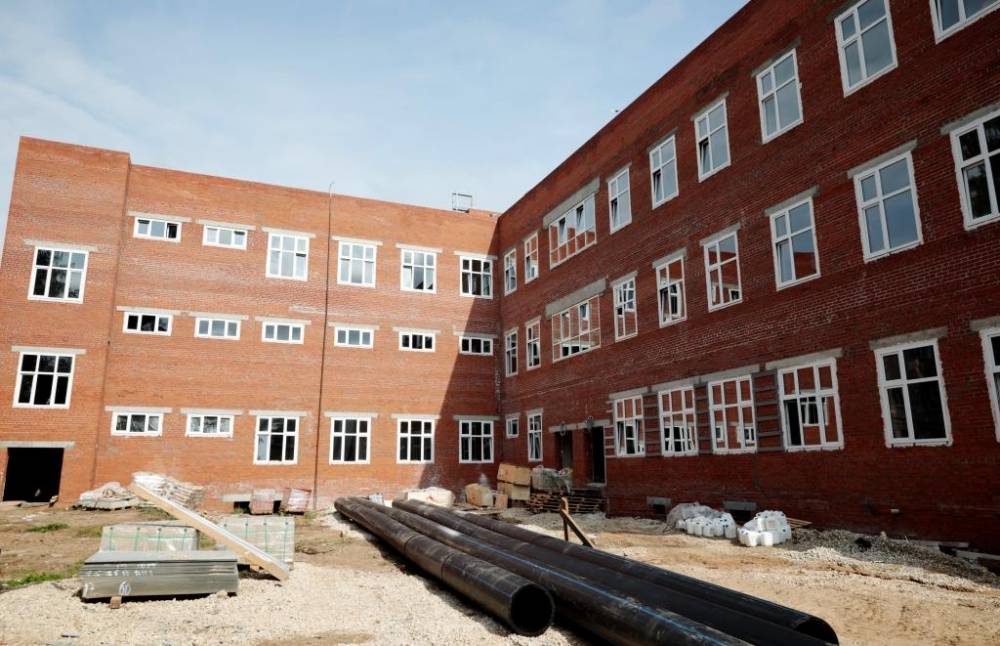 Новый корпус школы № 8 Краснокамска примет учащихся до конца 2021 года