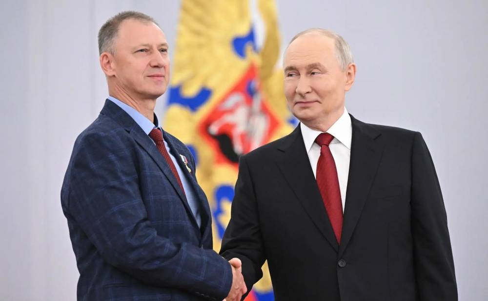 Президент России вручил государственную награду сотруднику «Уралкалия»