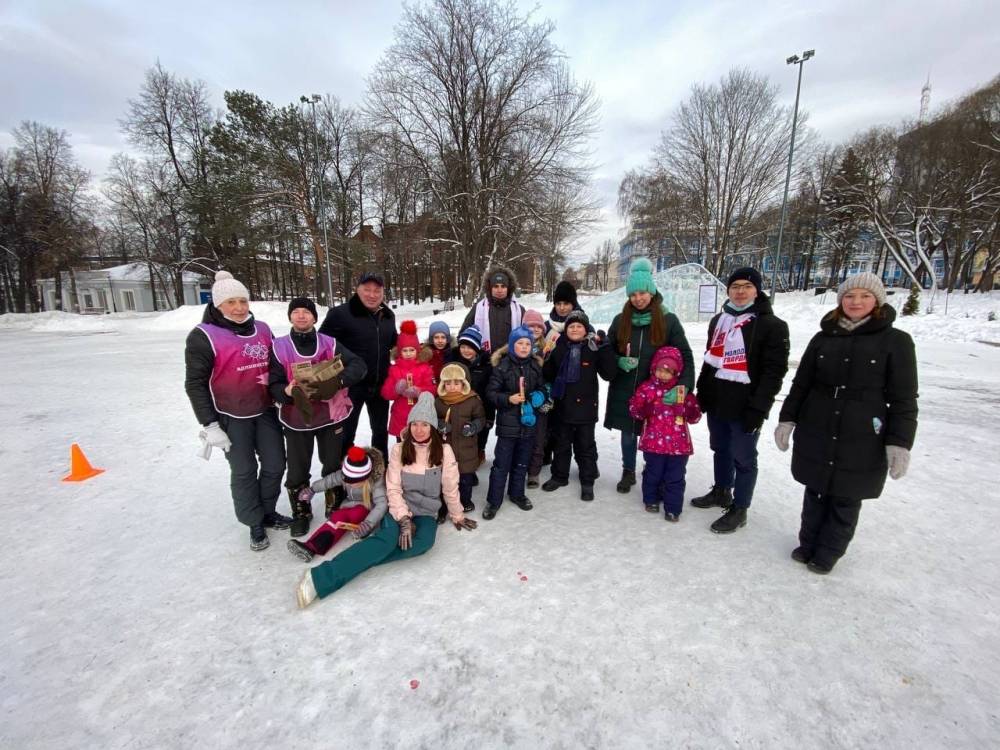В Перми в новогодние каникулы прошли «Веселые старты ГТО»