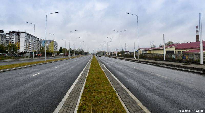 Четырехполосное движение на новом участке ул. Строителей в Перми могут открыть через месяц