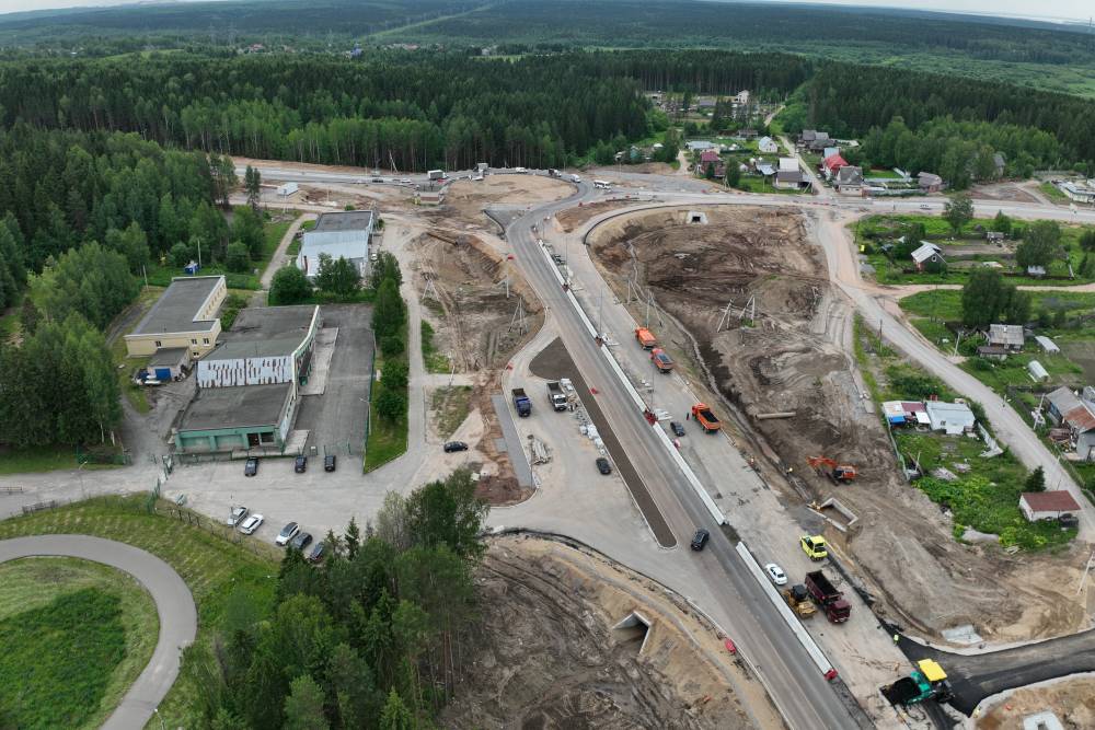 В Минтрансе рассказали о ходе строительства новой круговой развязки в Пермском крае