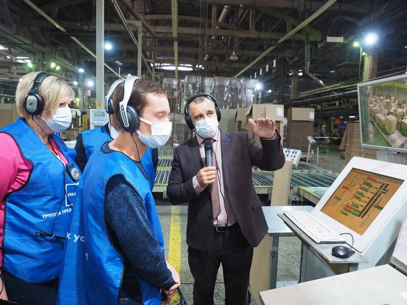 Представители «ОДК Авиадвигатель» оценили бережливое гофропроизводство ПЦБК в Перми