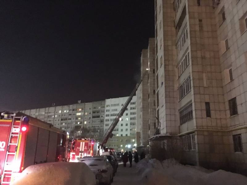 ​В МЧС рассказали подробности пожара в пермской 10-этажке 