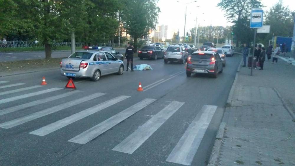 В Перми водитель на иномарке насмерть сбил женщину-пешехода