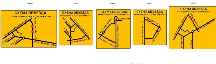 ​Проезд через мост по ул. Карпинского в Перми перекроют до середины октября 2025 года
