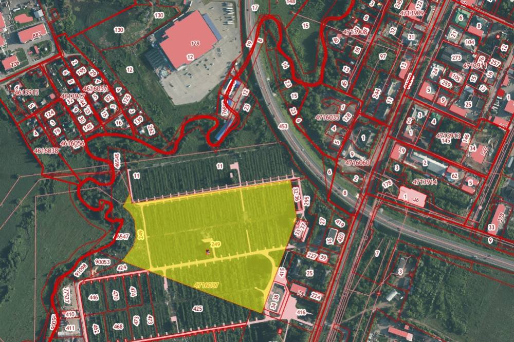 ​В Перми рядом с «Касторамой» продаются два крупных земельных участка