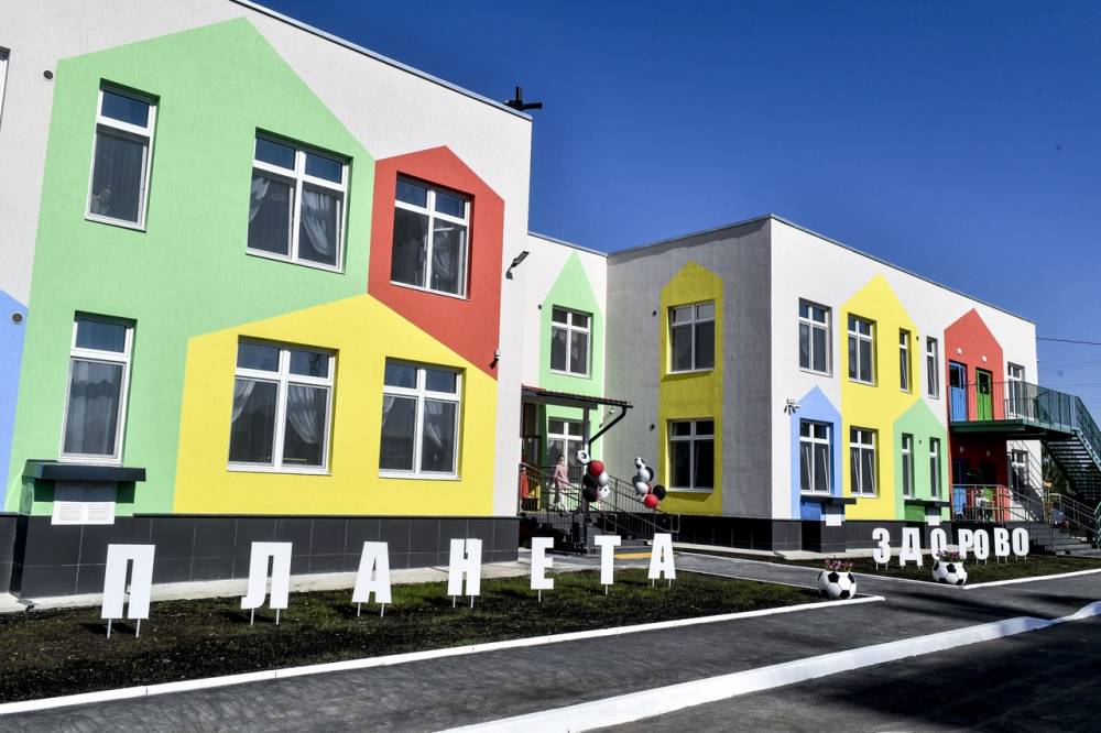 Новый детский сад в микрорайоне Вышка-2 готовится к открытию