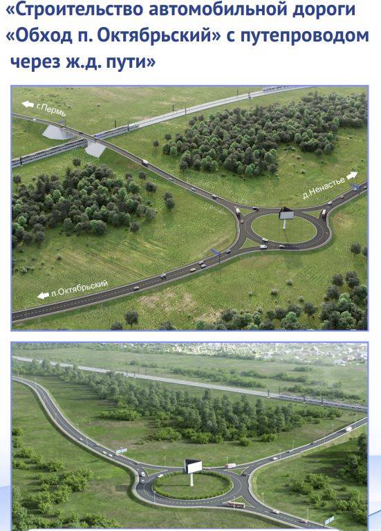 В Пермском крае подготовят проект планировки для строительства обхода Октябрьского
