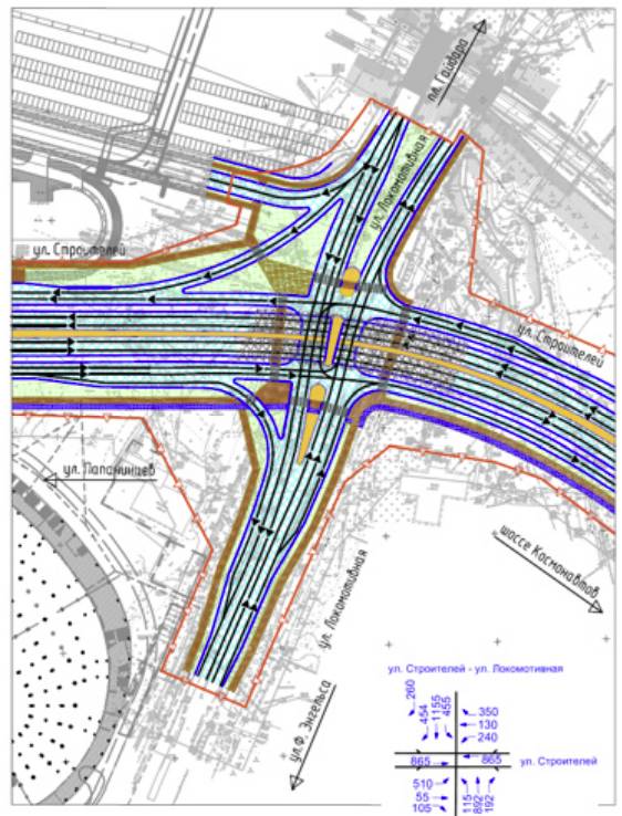 С подъемом на мост. В сентябре планируется начать возведение третьего участка ул. Строителей