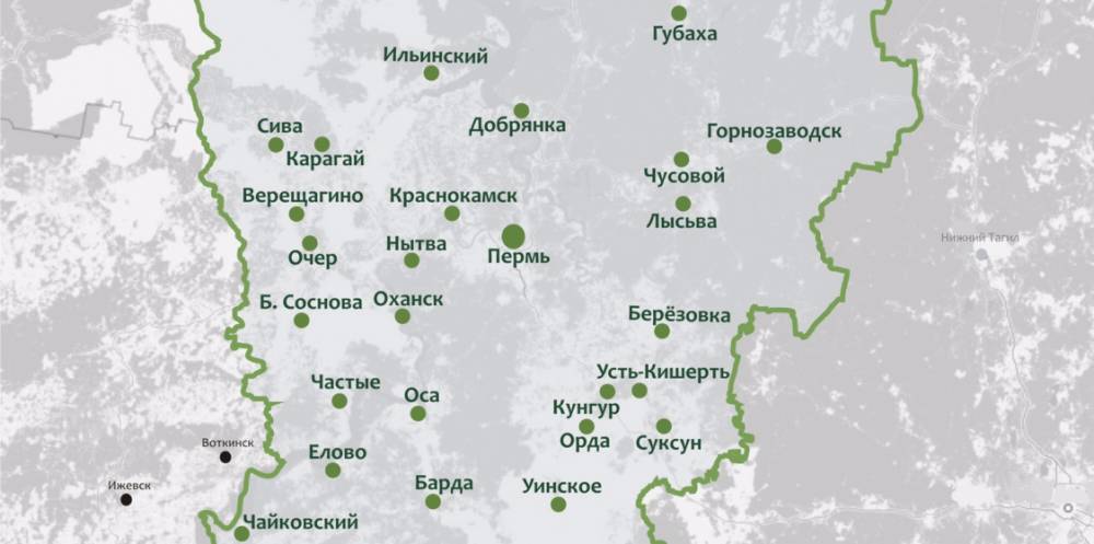 В 36 территориях Пермского края выявлены новые заболевшие коронавирусом