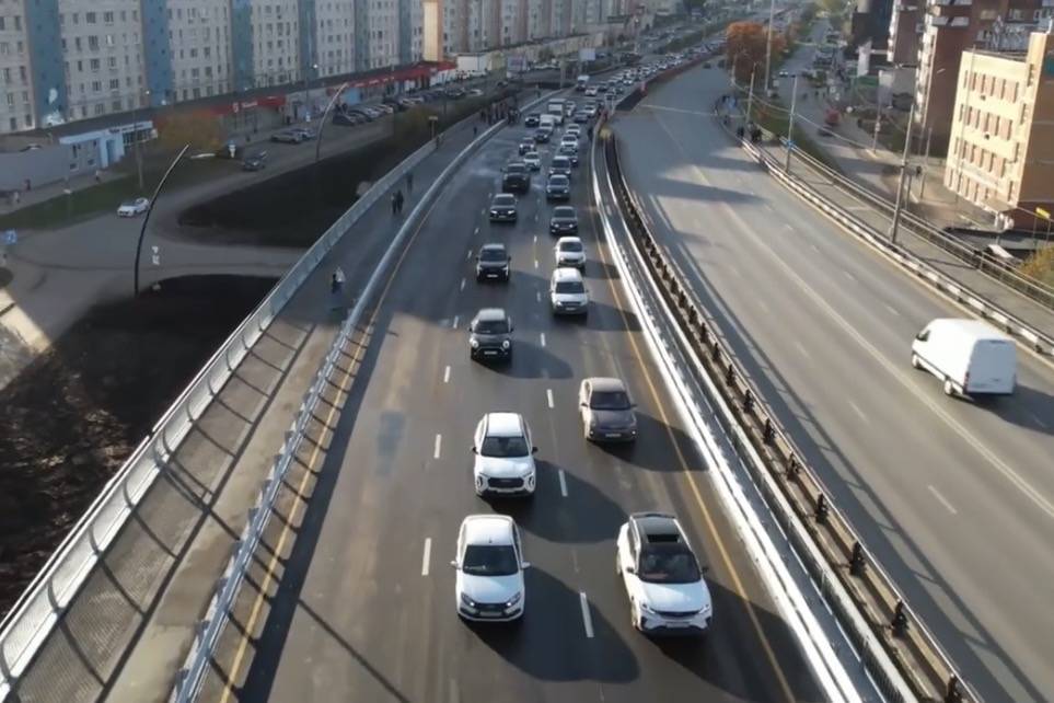 ​В Перми открыли вторую очередь моста через Егошиху