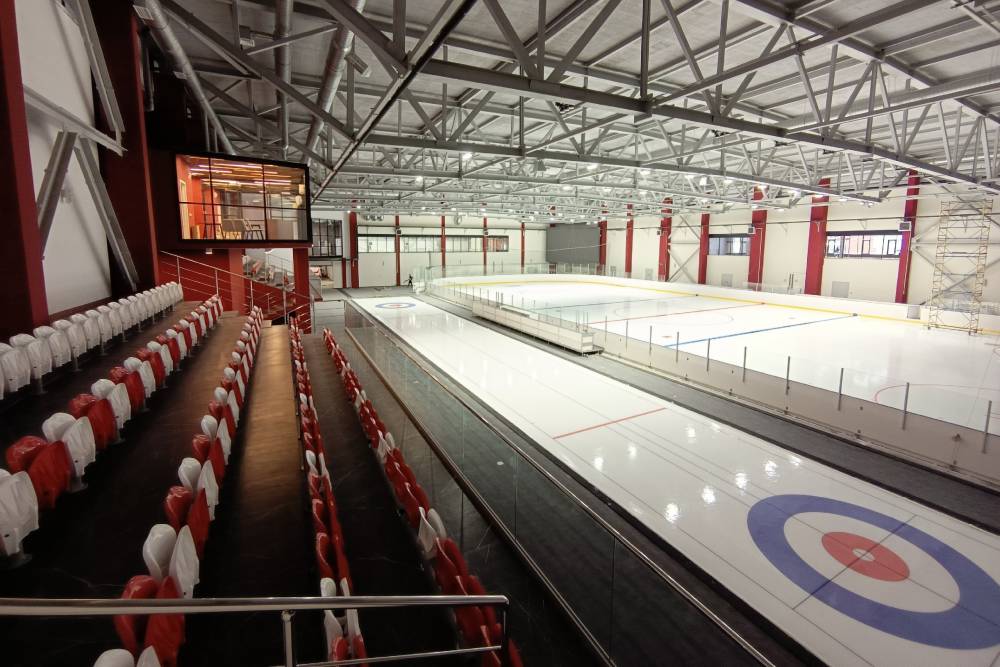 На следующей неделе пройдет официальное открытие новой ледовой арены в Перми