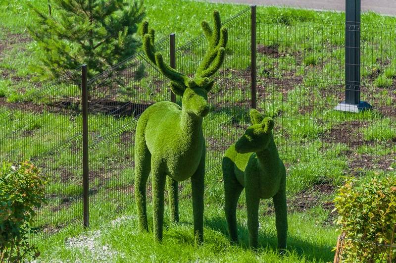 В теплых кварталах «ПОГОДА»  ещё один двор-оазис с  арт-объектами  ждет своих новоселов