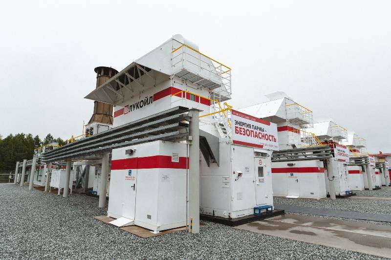 ЛУКОЙЛ запустил в Пермском крае электростанцию для полезной утилизации попутного нефтяного газа