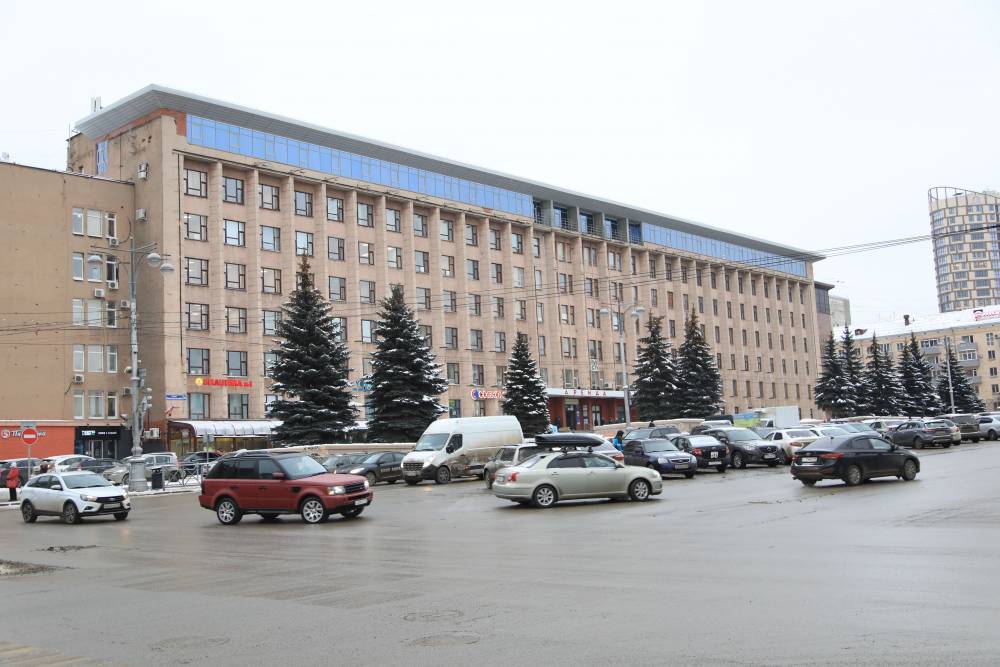 ​Власти планируют создать общественное пространство перед зданием «ПромСтройПроекта» в Перми