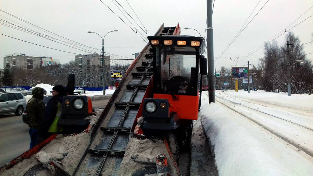 ​В новогодние каникулы с улиц Перми вывезли около 56 тысяч кубометров снега