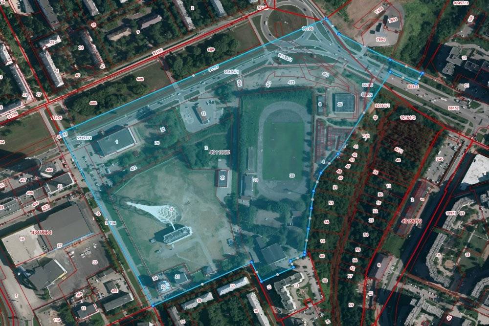 ​Для земель вокруг стадиона «Трудовые резервы» готовят проекты межевания и планировки