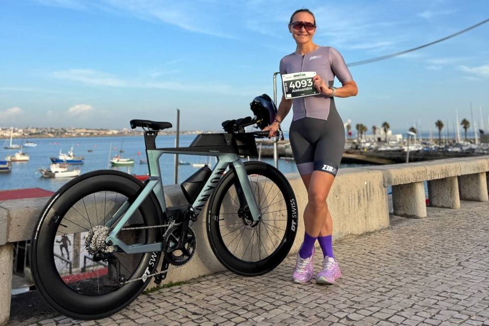 Пермячка преодолела дистанцию триатлона Ironman в Португалии