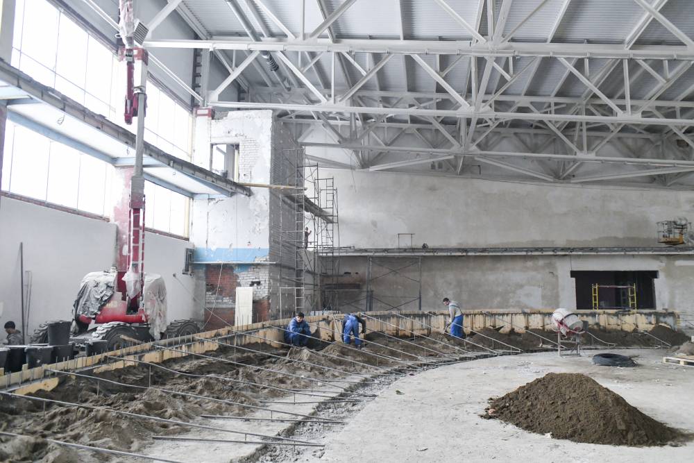 ​Реконструкцию манежа «Спартак» в Перми планируется завершить в июне
