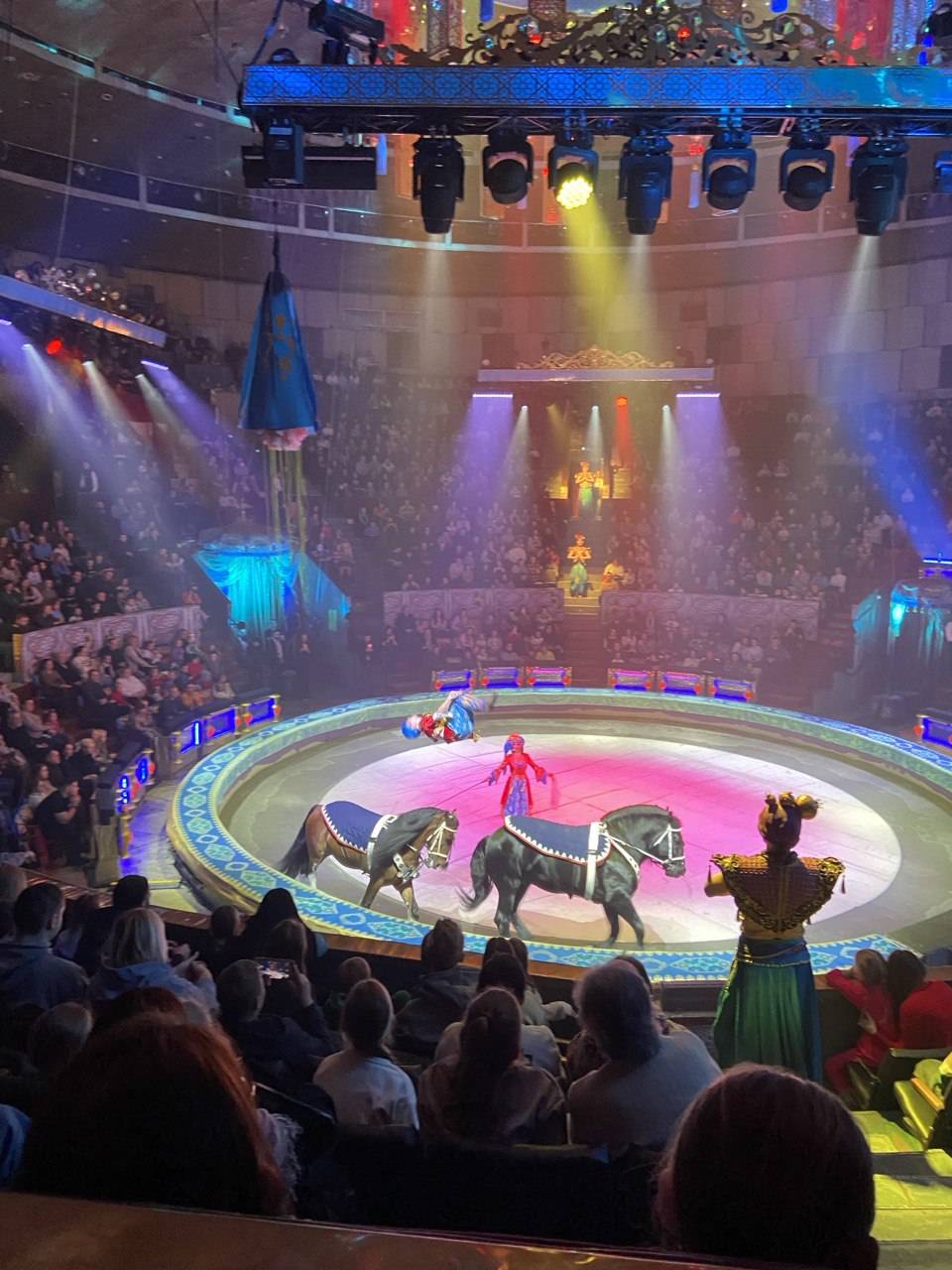 На премьере обновленного шоу Гии Эрадзе в Пермском цирке летали ковер-самолет и джинн