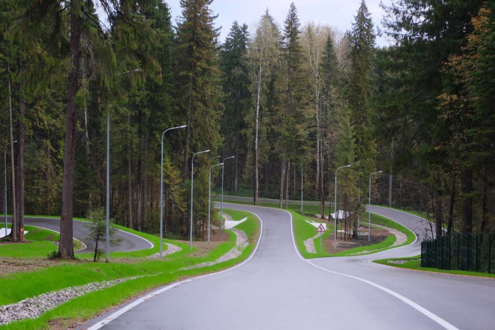 В Перми открыли первую лыжероллерную трассу
