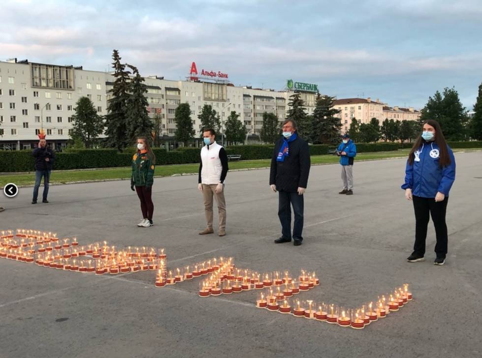 ​В День памяти и скорби в Перми прошла акция, посвященная началу Великой Отечественной войны