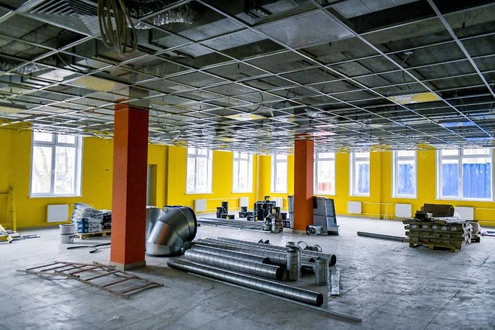 ​Строительство нового корпуса пермской гимназии № 3 завершится в этом году