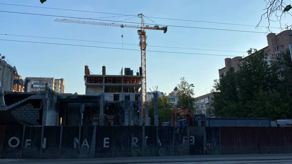 ​В Перми снесут часть недостроенного авиационного техникума 