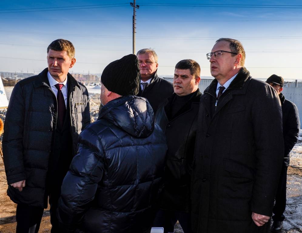 ​Реконструкция развязки улицы Героев Хасана и Транссиба идет по графику