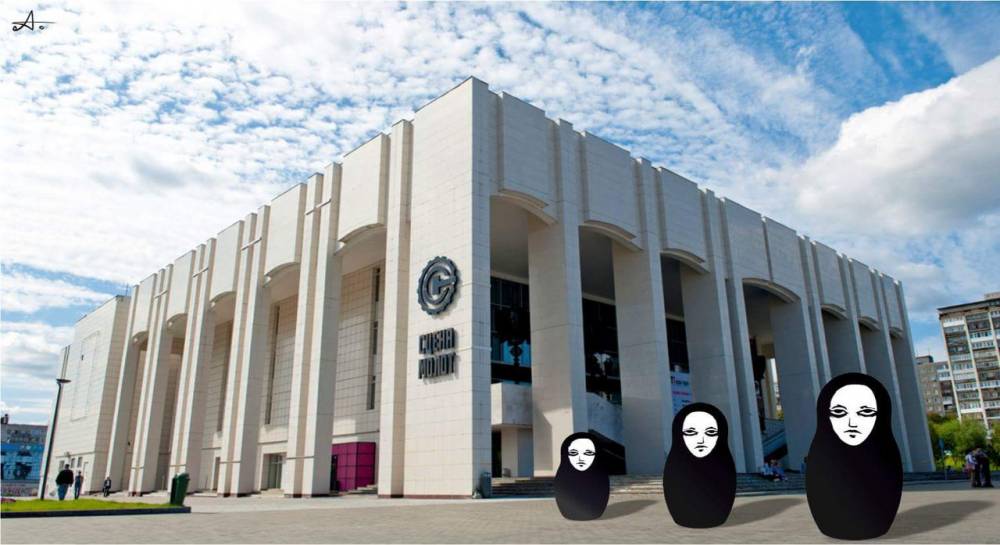 «Матрешки из бетона»: Художник Sad Face предложил свой вариант памятника на эспланаде 