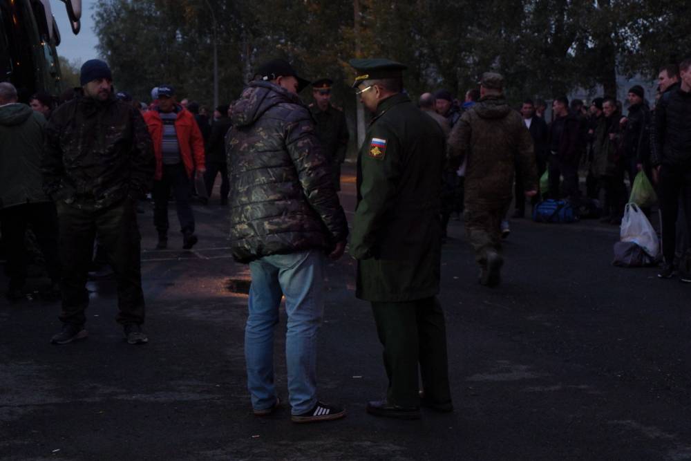 ​Первые мобилизованные из Пермского края отправились на учения