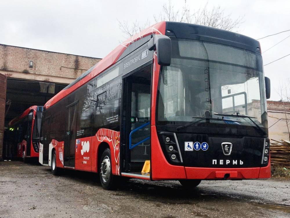 ​В Пермь поставили первую партию электробусов