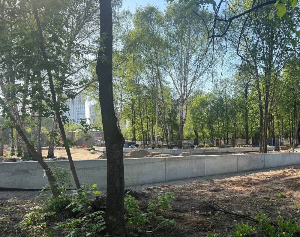 В сквере в центре Перми готовят котлован под первый в городе паровой фонтан