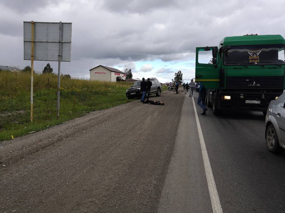​В Краснокамске водитель иномарки сбил велосипедиста на обочине 