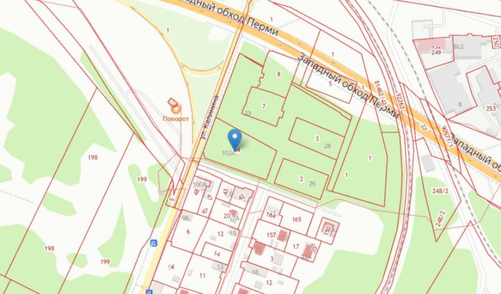 В Перми выставили на торги участок под строительство торгово-развлекательного комплекса