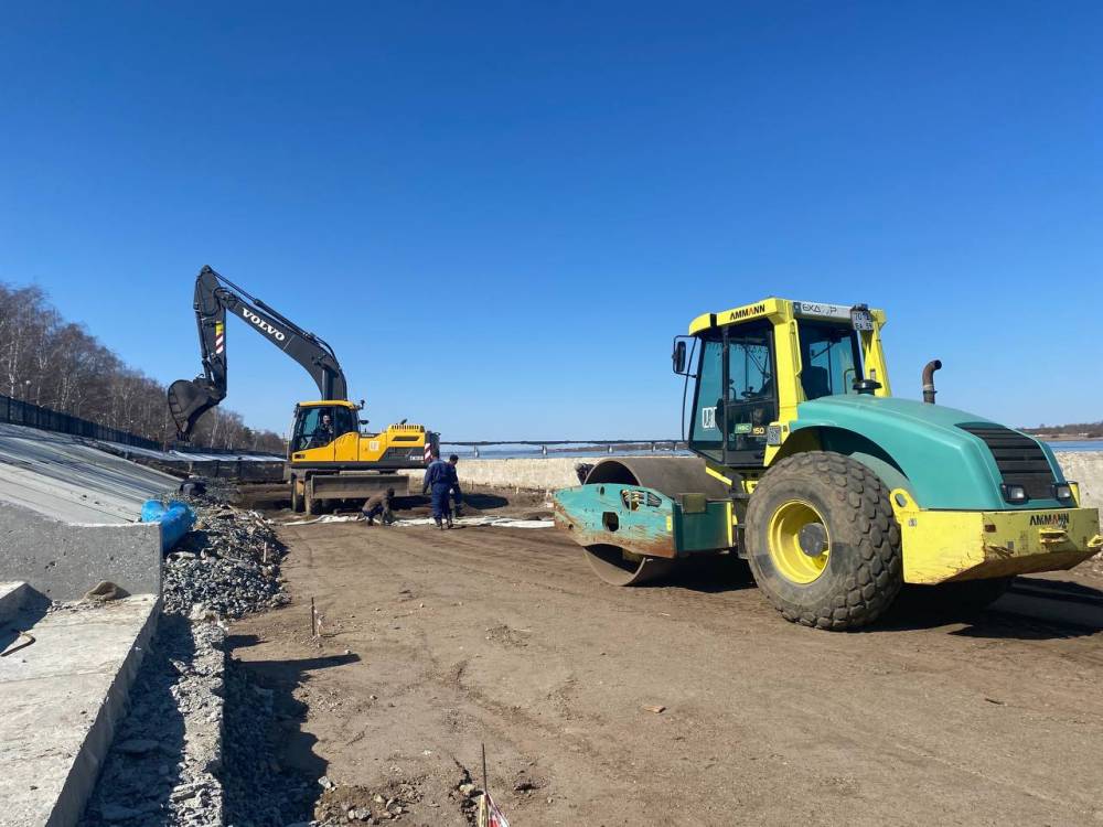 В Минтрансе Прикамья показали, как идет процесс строительства причалов 