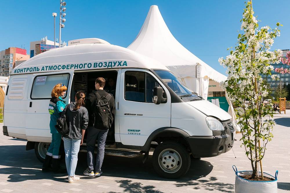 Сотрудники АО «Сибур-Химпром» рассказали пермякам про экологические инициативы на предприятии