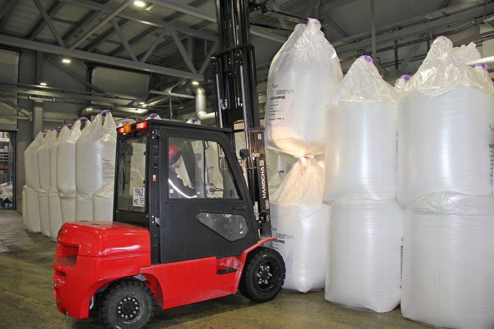 На «Метафраксе» введена в строй установка загрузки карбамида в биг-бэги