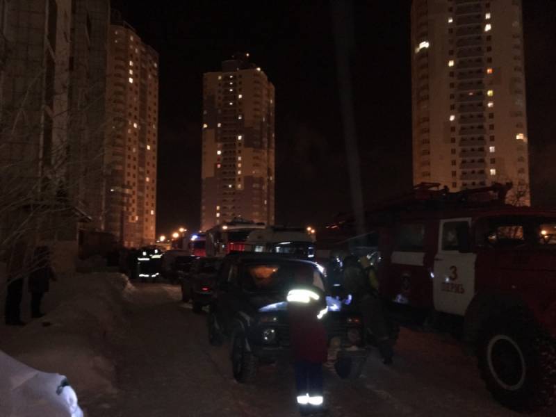​В МЧС рассказали подробности пожара в пермской 10-этажке 