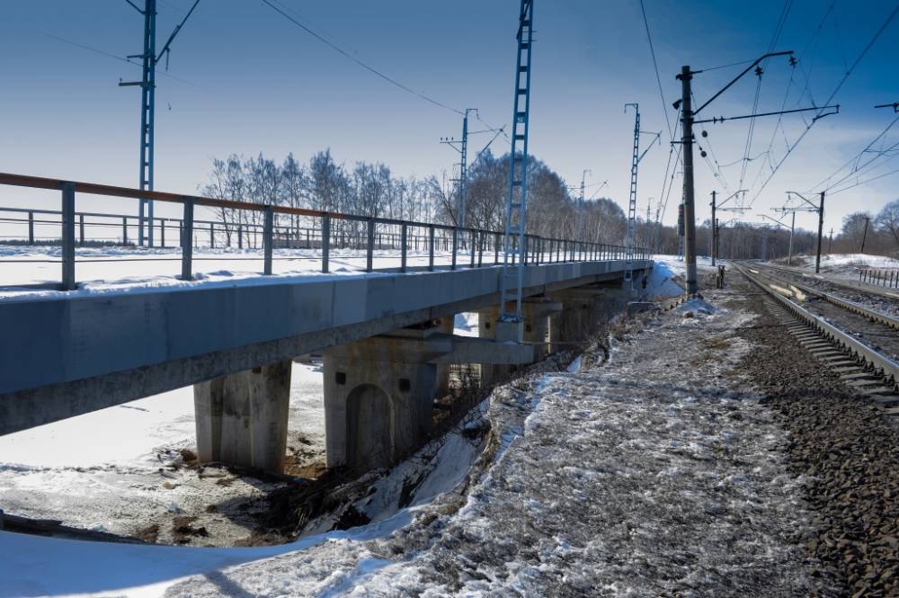​Реконструкция развязки улицы Героев Хасана и Транссиба идет по графику