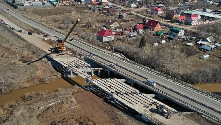 ​В Пермском районе демонтируют мост через реку Мулянку