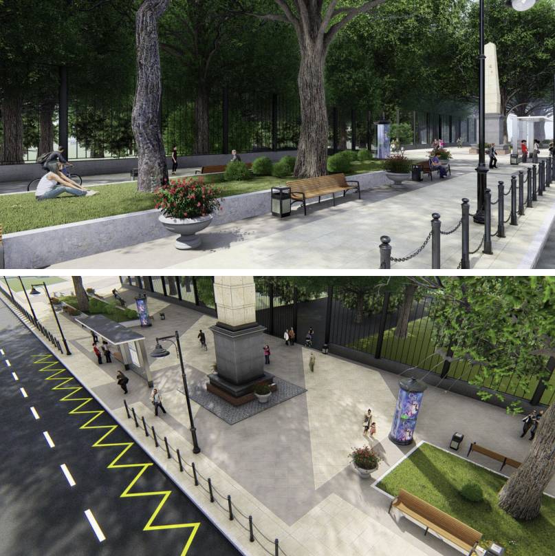 Ширина та же, вид другой. В этом году в Перми планируют начать капремонт ул. Сибирской