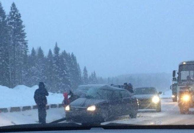В Перми из-за ДТП образовалась «пробка» на Восточном обходе 