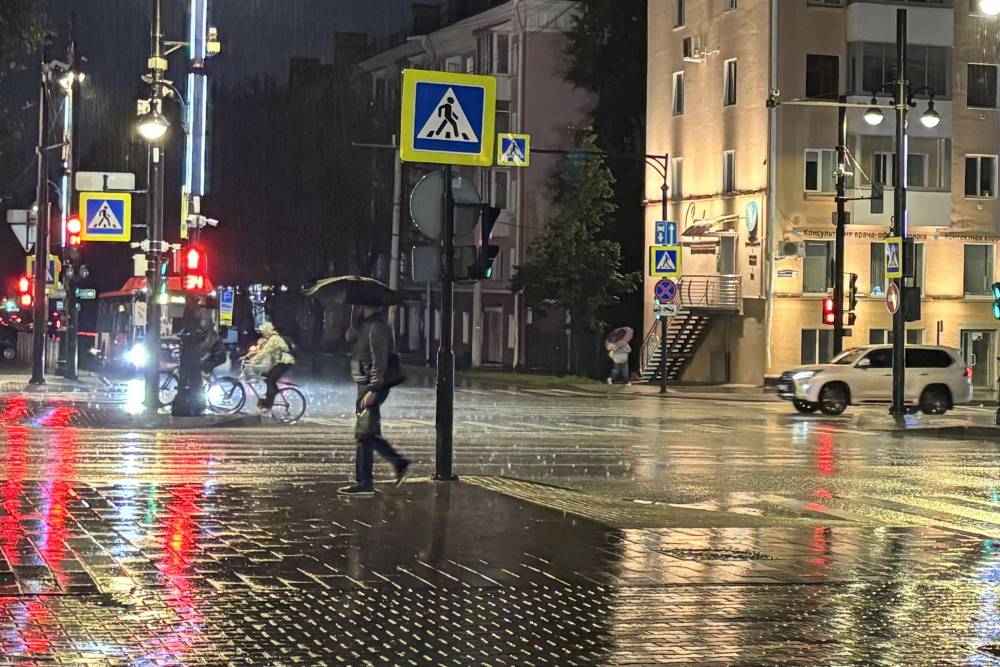 За сутки в Перми выпало рекордное количество осадков