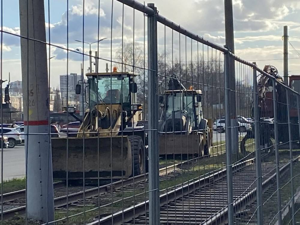 В центре Перми изменили схему движения трамваев