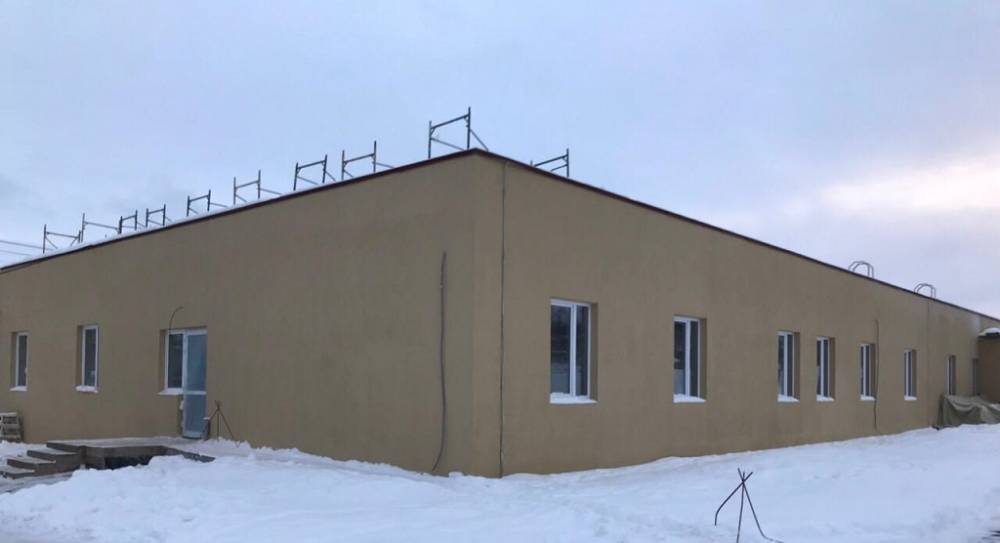 Лечебный корпус в Оханске планируют сдать в феврале 2019 года